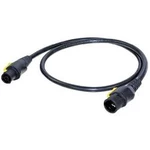 Napájecí kabel Neutrik NKPF-M-A-1.5 [1x zásuvka PowerCon - 1x zástrčka PowerCon], 1.50 m, černá, žlutá