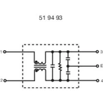 Odrušovací filtr Yunpen YG03T5, 125/250 V/AC (50/60Hz), 250 V/AC, 3 A