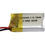 Sol Expert 21005 mikroakumulátor LiPo, (d x š x v) 20 x 20 x 5 mm