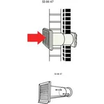 Odvětrávací kanál Wallair 125 mm