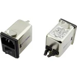 Odrušovací filtr Yunpen YR10A3 1326742, se spínačem, s IEC zásuvkou, 250 V/AC, 10 A, 0.3 mH, (d x š x v) 41.1 x 31.6 x 56 mm, 1 ks