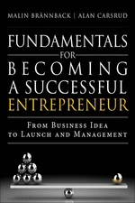 Fundamentals for Becoming a Successful Entrepreneur