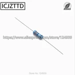 10pcs 0.5W 1% 1/2W 1% 1W 1% Mental Film Resistor 300K 330K 360K 390K 430K 470K 510K 560K 620K 680K 750K 820K 910K 1M 1.0M 1M0