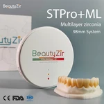 Dental Zirconia Blank STPro Multilayer 98mm Super Translucency