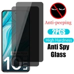2PCS Privacy Screen Protector for Redmi Note 12 11 10 9 8 Pro Plus 7 11S 10S 9S Anti-spy Glass for Redmi 10C 9C 9A Glass