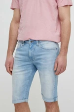 Džínové šortky Pepe Jeans STRAIGHT SHORT pánské, PM801081MN6