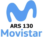 Movistar 130 ARS Mobile Top-up AR