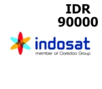 Indosat 90000 IDR Mobile Top-up ID