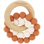 O.B Designs Teether Toy hryzadielko Cinnamon 3m+ 1 ks