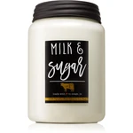 Milkhouse Candle Co. Farmhouse Milk & Sugar vonná sviečka Mason Jar 737 g