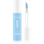 Catrice Deep Matte tekuté očné tiene odtieň 020 Blue Breeze 4 ml