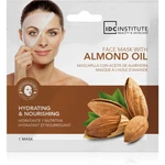 IDC Institute Almond Oil jednorazová plátenková maska na tvár 1 ks