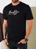 Men's T-shirt with black Dstreet print