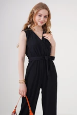 Bigdart 7021 Knitted Jumpsuit - Black