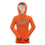 Kids hoodie ALPINE PRO MODALO spicy orange variant pd