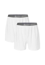 Men's boxers made of Pima cotton ATLANTIC - white