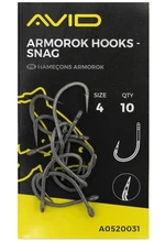 Avid carp háčiky armorok hooks snag - 2