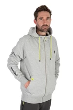 Matrix mikina black edition full zip hoody marl grey lime - xxxl