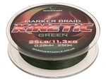 Gardner splietaná šnáúra kinetic marker braid zelená 250 m - priemer 0,28 mm / nosnosť 11,3 kg