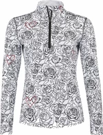 Head Rebels Allover Midlayer Women White/Black L Pulóver