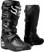 FOX Comp Boots Black 46 Cizme de motocicletă