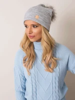 Light grey women's hat RUE PARIS