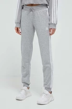 Tepláky adidas Originals šedá barva, melanžové