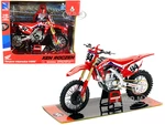 Honda CRF450R 94 Ken Roczen Red "Honda HRC Team" Race Bike 1/12 Diecast Motorcycle Model by New Ray