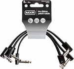 Dunlop MXR DCISTR06R Ribbon TRS Cable 3 Pack 15 cm Oblic - Oblic Cablu patch