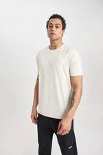 DEFACTO Fit Standard Fit Crew Neck Short Sleeve T-Shirt