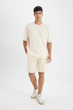 DEFACTO Regular Fit Basic Bermuda Shorts