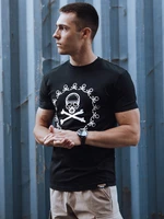 Men's T-shirt with black Dstreet print