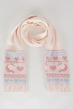 DEFACTO Girl's Heart Patterned Scarf