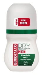 BOROTALCO MEN Dry Unique Scent, Roll-On deodorant pro muže 50 ml