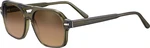 Serengeti Marco Shiny Crystal Dark Green/Mineral Polarized Drivers Gradient Ochelari de stil de viață