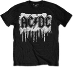 AC/DC T-Shirt Dripping With Excitement Black L