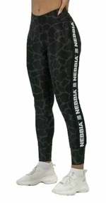 Nebbia Nature Inspired High Waist Leggings Black L Fitness nohavice