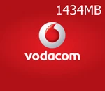 Vodacom 1434MB Data Mobile Top-up TZ