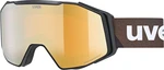 UVEX Gravity FM Black Mat/Mirror Gold Gafas de esquí