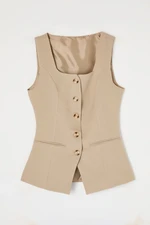 Trendyol Mink Fitted Vest