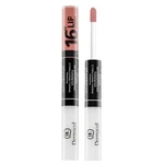 Dermacol 16H Lip Colour dlhotrvajúca dvojfázová farba a lesk na pery No. 14 7,1 ml