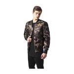 Camo Basic Bomber Jacket Wooden Camouflage