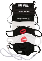 Face Mask 7-Pack Black + White