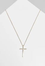 Large Gold Basic Cross Necklace