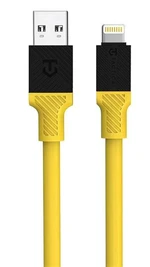 Kabel Tactical Fat Man Cable USB-A/Lightning 1m, žlutá