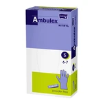 Ambulex Nitryl Rukavice nepudrované violet vel. S 100 ks