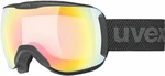 UVEX Downhill 2100 V Black Mat/Variomatic Mirror Rainbow Ochelari pentru schi