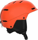 Salomon Husk Jr Neon Orange JM (56-59 cm) Casque de ski