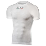 SIX2 TS1 Short-Sleeve Blanco M Camisa funcional para moto