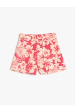 Koton Shorts - Pink - Normal Waist